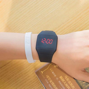 潮流运动ledwatch学生手环手表 外贸热销运动硅胶电子表新款 时尚