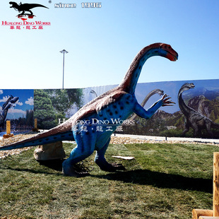 自贡仿真恐龙源头大型景区游乐园引流机械电动恐龙互动产品