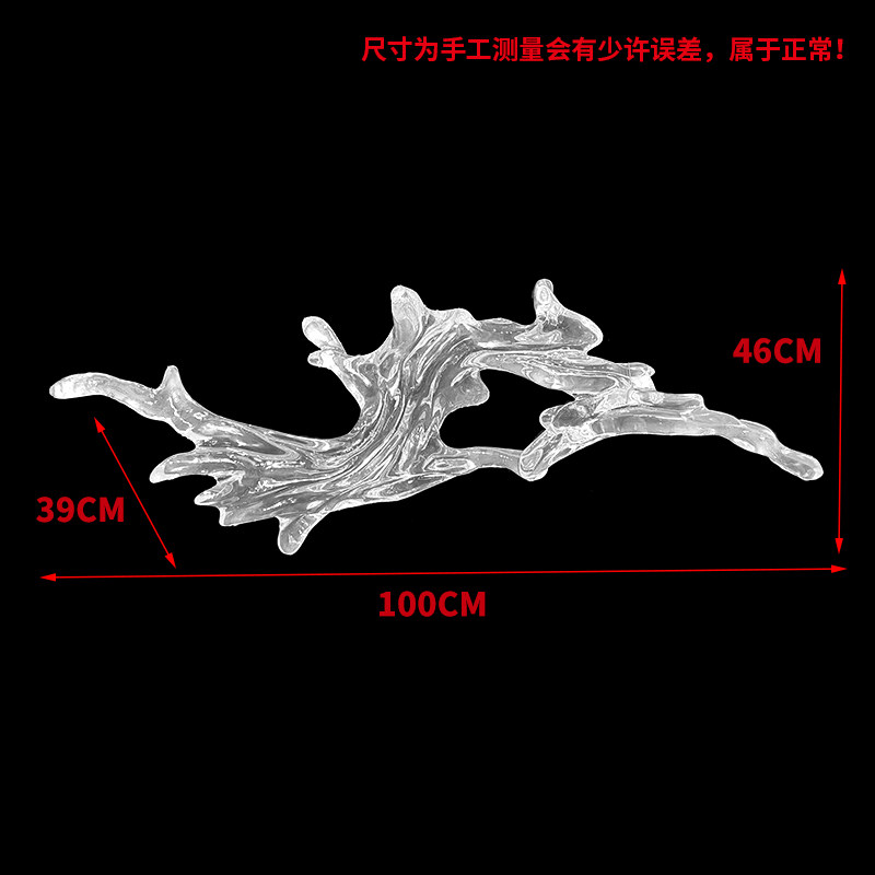 现代透明树脂吊饰雕塑婚庆大堂天花板别墅软装工艺术品悬空中挂件