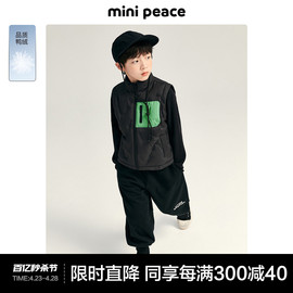 minipeace太平鸟童装男童羽绒马甲秋冬撞色羽绒马夹洋气潮酷