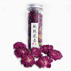 第二件头期重瓣平阴玫瑰花茶花心花蕊王大花朵，无硫花冠30g