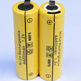 飞科去毛球器毛球修剪器剃须电池AA600mAh 2.4V 充电电池组