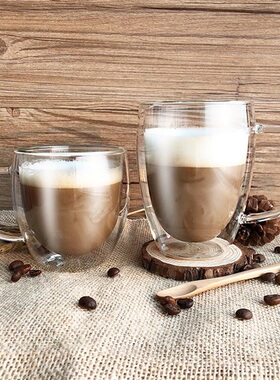 double wall glass coffee tea cups mugs drinking glasses mug