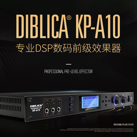 DIBLICA KP-A10专业卡拉ok混响器前级效果器ktv数字均衡处理