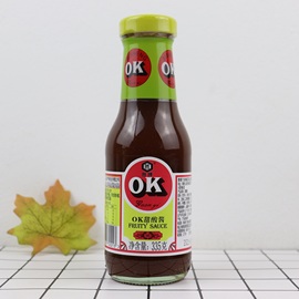 飞扬胜牌 OK汁 OK酸甜调味酱335g 牛排酱 披萨甜酸酱