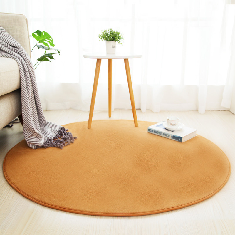 Plush Dressing circular carpet Geometry Art Bedside Foyer Blanket blue computer chair bedroom kindergartenin the Home Fabric , Carpet  category - from Buy2taobao.com to provide professional Taobao agent buy service