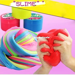 multicolor fluffy foam clay e for kids sss relief int