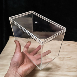 长方形透明塑料盒食品级高档加厚伴手装桌面展示盒子