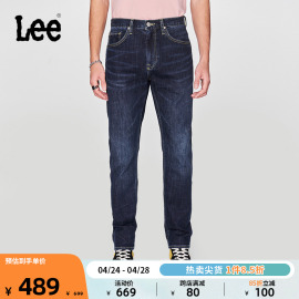 lee24春夏705标准中腰锥形，深蓝色男牛仔裤lmb1007053qj-399