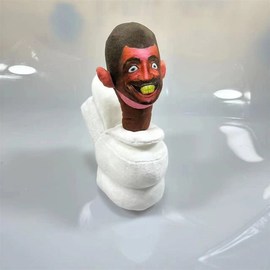 速发跨境 skibidi toilet plush 马桶人恶搞毛绒玩具