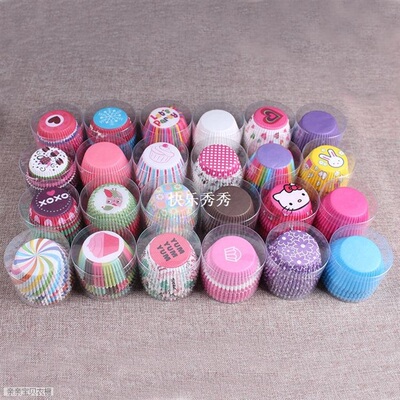 100PCS Muffins Paper Cupcake Wrappers Baking Cups Cases Muff