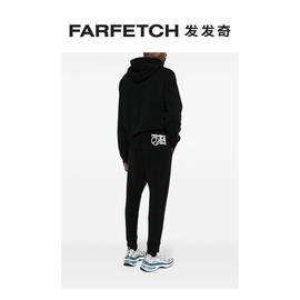 Dsquared2男士logo印花运动裤FARFETCH发发奇