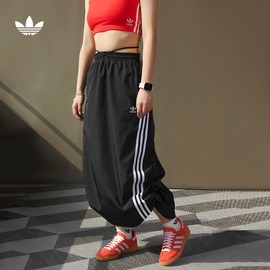 休闲时尚运动半身裙女装春夏adidas阿迪达斯三叶草JC6123