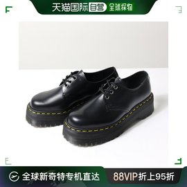 日本直邮dr.martens1461quad3孔鞋四轮靴，乐福鞋低帮皮鞋厚底