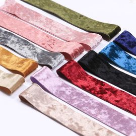 韩版压边植绒织带diy蝴蝶结发饰，烘焙彩带缎带，丝绒绸带装饰丝带