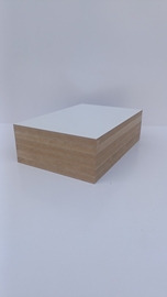 单双白色贴面中密度板生态免漆板三聚氰胺中纤板芯，家具橱柜板材