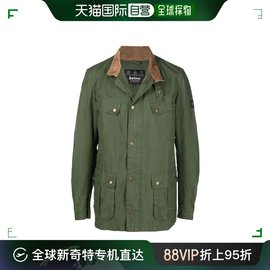 香港直发barbour男士，军绿色长袖，夹克外套百搭mca0667mcagn31