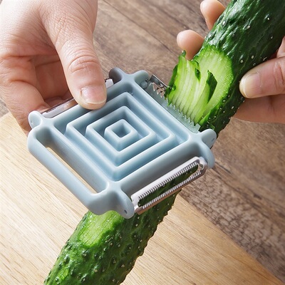 three-blade fruit peeler grater plane knife potato