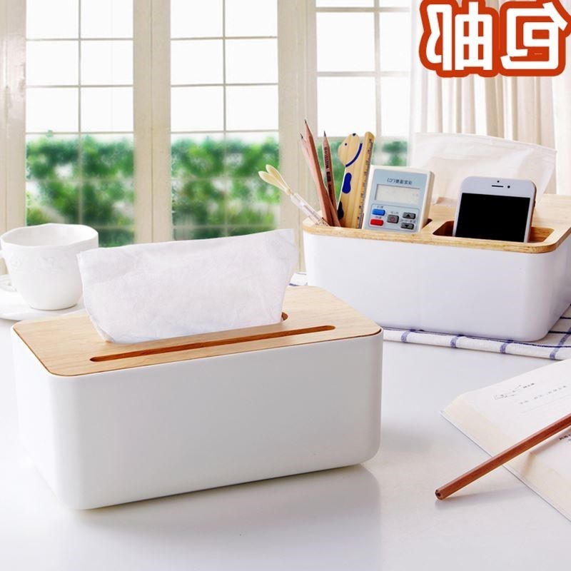 table napkin holder sanitary paper storage tissue box cover