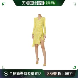 香港直邮Elisabetta Franchi 不对称中长连衣裙 ABS4442E2