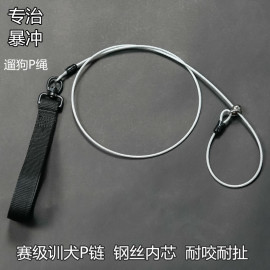 狗狗牵引绳P链可伸缩遛狗绳小型中大型犬p绳防爆冲宠物用品狗链子