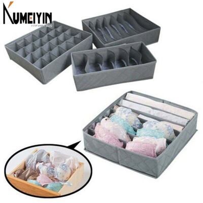 Closet Organizer Box for Underwear Bra Socks Storage Drawer