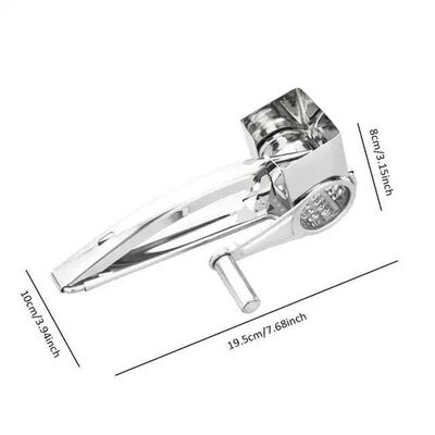 4 PCS Set Cheese Grater Hand-operated Rotary 奶酪芝士刨丝器