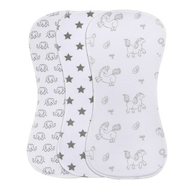 工厂婴儿喂奶巾打嗝布2层哺乳巾宝宝拍嗝布全棉新生儿垫巾
