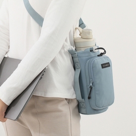 旅行斜挎水瓶包户外(包户外)便携水壶手机斜背小包，男女保温杯套矿泉水挂袋