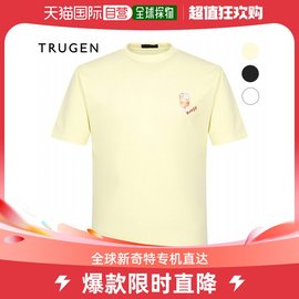 韩国直邮trugen衬衫trugen时尚，印花短袖t恤衫(tgau4-mks080