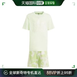 韩国直邮AdidasKids 家居服套装 清爽/短褲/TEE/套裝