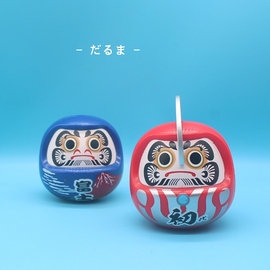 日本招财猫达摩不倒翁，摆件散货手办公仔模型扭蛋玩具