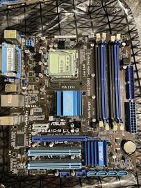 华硕p5g41c-mlxg41集显主板775针ddr2+ddr3内存槽