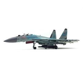 1/100俄罗斯苏35超级侧位SU-35战斗机仿真合金军事模型成品