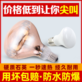 浴霸灯泡家用卫生间取暖灯275w中间照明LED防水防爆老式通用灯暖