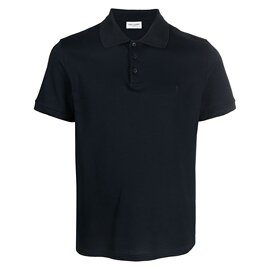 潮奢 Saint Laurent 圣罗兰 男士 and Polos T恤蓝色POLO衫 712