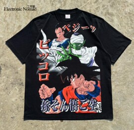 EN 水洗大师 dragon ball cartoon shirt 经典动漫七龙珠短袖T恤