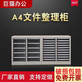 10抽20抽a4文件整理柜抽屉式文件收纳柜a4效率柜文件柜资料档案柜