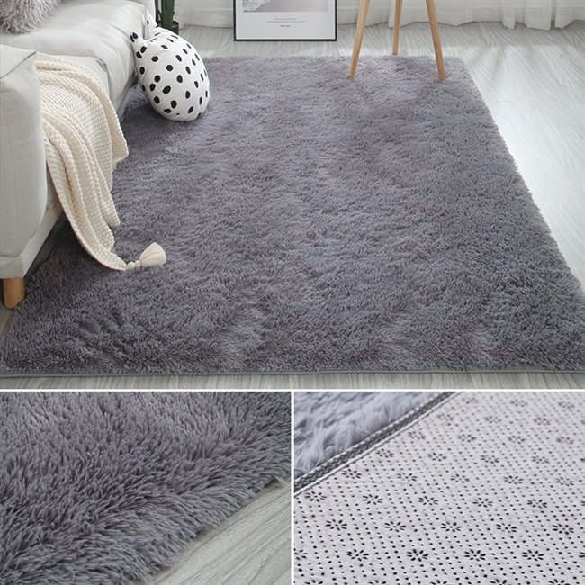 silk wool  living room coffee table mat bedroo blanket