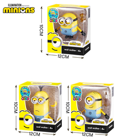 minions小黄人动感爬墙玩具公仔手办摆件神偷奶爸大号小黄人玩具