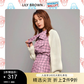 lilybrown春夏wally联名款卡通印花蝴蝶结雪纺衬衫lwfb215201