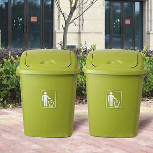 plastic outdoor household thic can box garbage trash