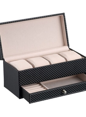 leather watches receive box men's business drawer man wa