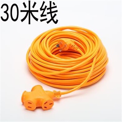 longer moving coil cable socket extension cord spool of wire