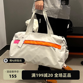 耐克男女休闲训练运动健身单肩斜挎包，背包白色cu1489-094