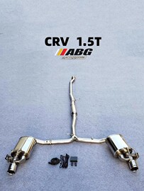 abg适用crv1.5t改装不锈钢，汽车排气中尾段电子，遥控阀门鼓提升声浪