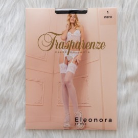 停产意大利Trasparenze Eleonora 20D 30D 性感蕾丝吊带长筒丝袜
