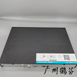 二手TP-LINK可变路数网络录像机TL-NVR6200 H265双盘位24路800万