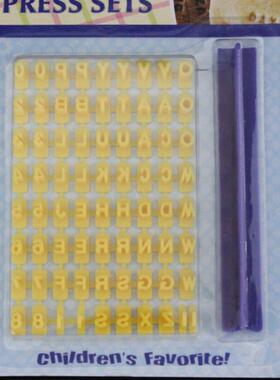1set english letters stamp cake biscuits seal mould for the