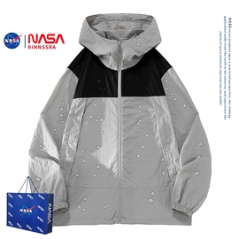 NASA冰丝防晒衣男女款夏季超薄款山系户外夹克防紫外线防晒服外套